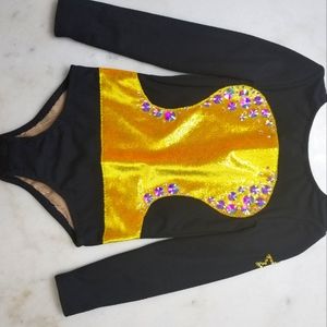 Custom Swarovski leotard